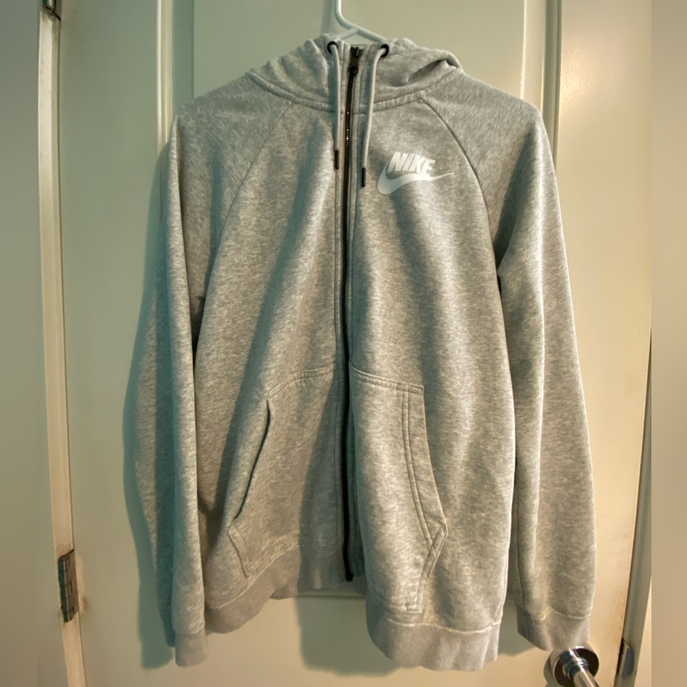 Nike Women’s Zip-Up Gray Sweater